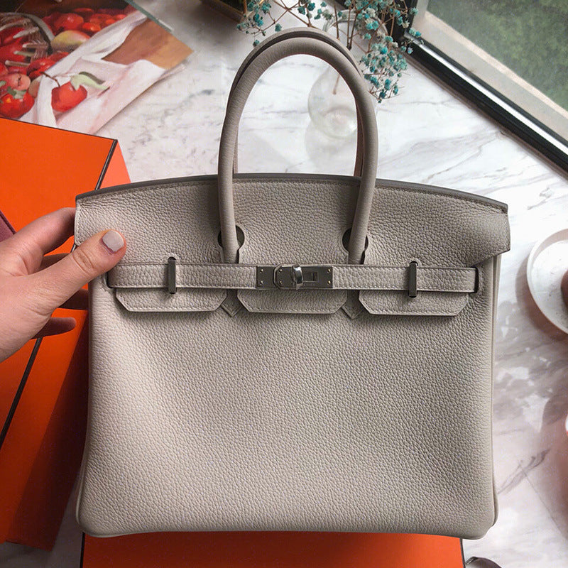 Women's Cowhide Lychee Pattern Genuine Leather Crocodile Shoulder Bags