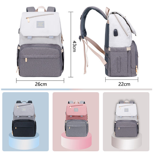 Mummy Diaper Waterproof Mom Style For Bags