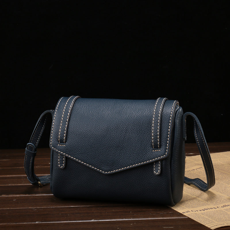 Women's Fashion Vintage Leather First Layer Cowhide Shoulder Bags