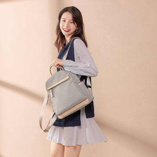 Women's Korean Fashion Oxford Cloth Canvas Backpacks
