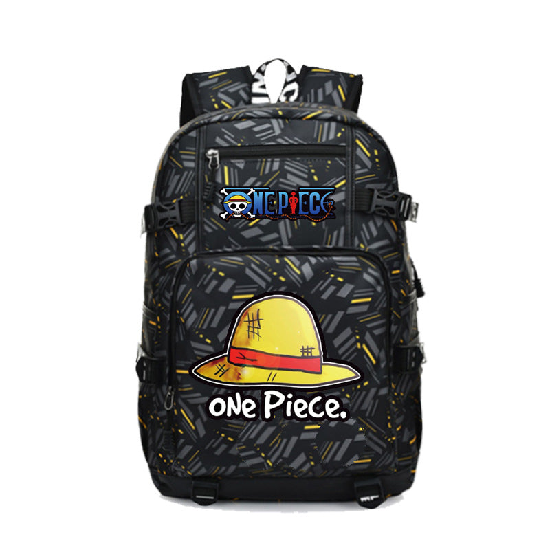 One Piece Anime Merchandise Ruff Luminous Backpacks