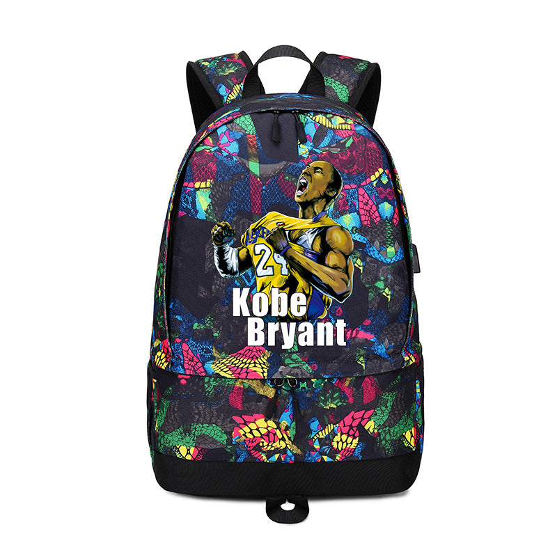 Mamba Kobe High Basketball Computer Large Backpacks