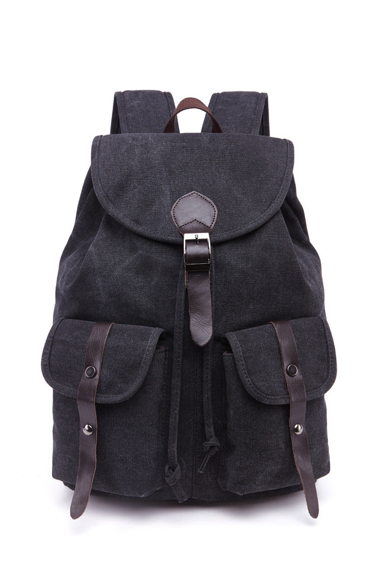 Women's Korean Style Solid Color Fashion Leisure Backpacks