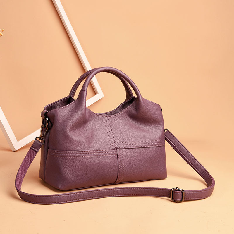 Women's Fashion Soft Leather Large Capacity Crossbody Bags