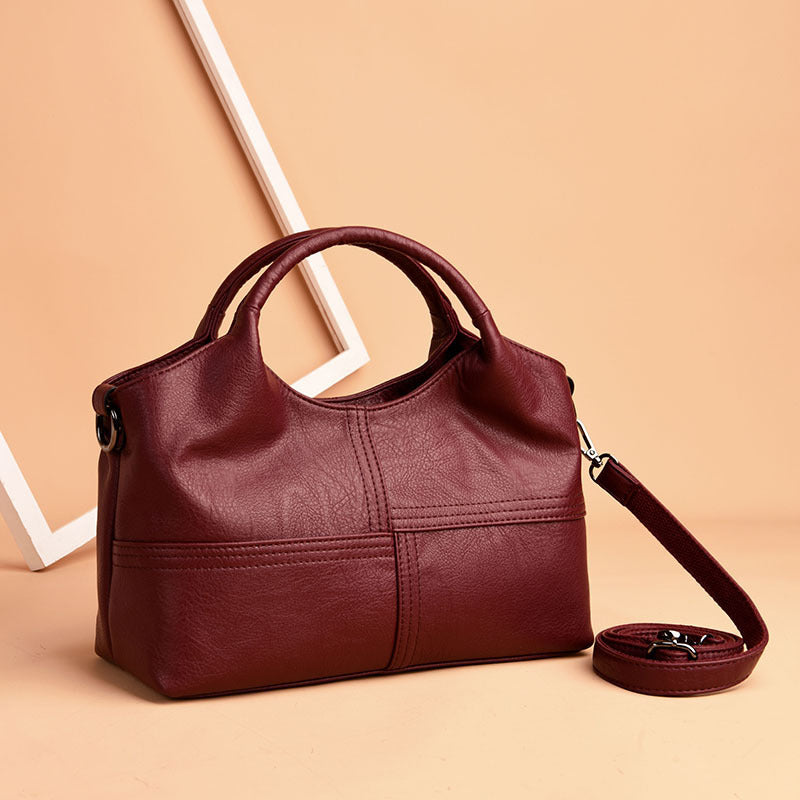 Women's Fashion Soft Leather Large Capacity Crossbody Bags
