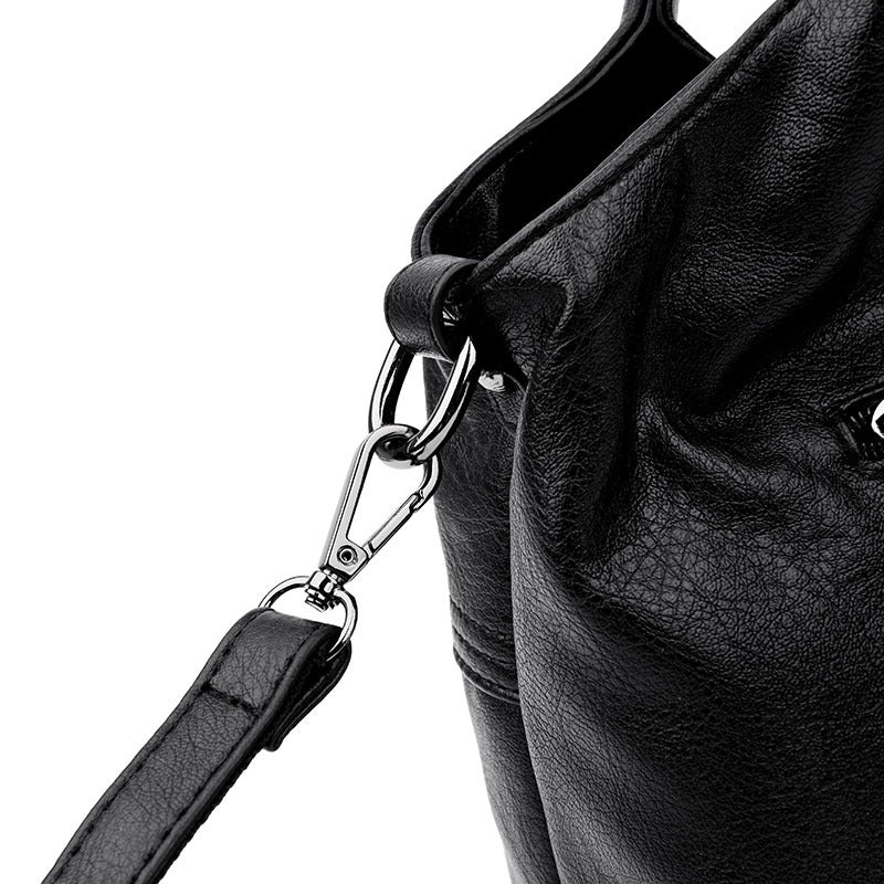 Women's Fashion Soft Leather Large Capacity Crossbody Bags