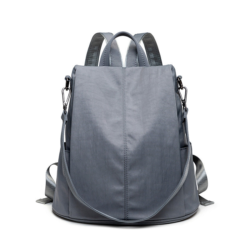 Women's Korean Fashionable Canvas Oxford Cloth Multipurpose Backpacks