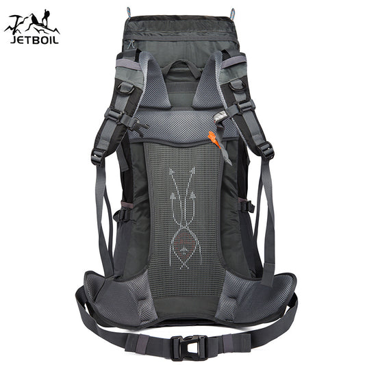 Men's Hiking With Rain Cover Large Capacity Backpacks