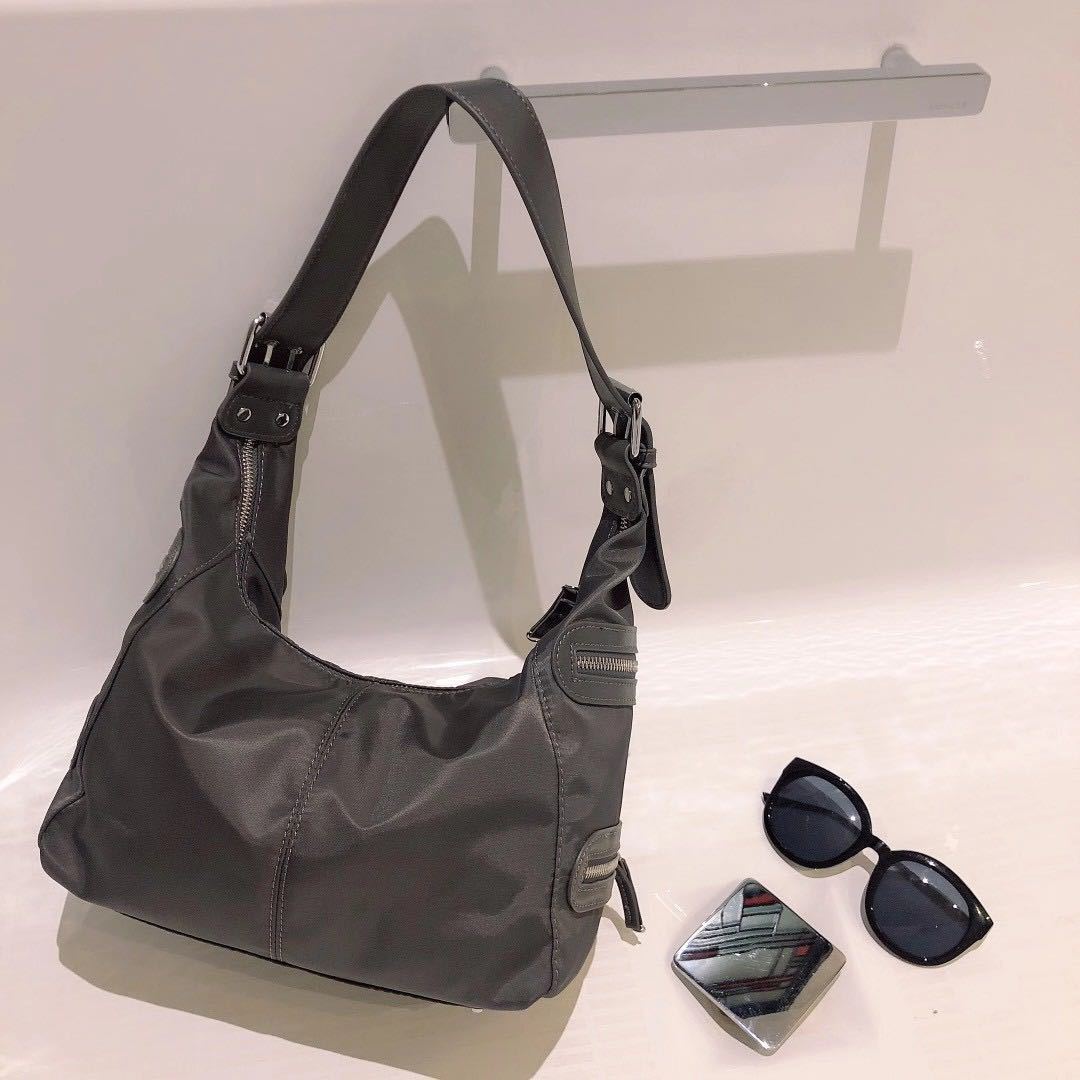 Women's Autumn Versatile Single Nylon Cloth Underarm Tote Bags