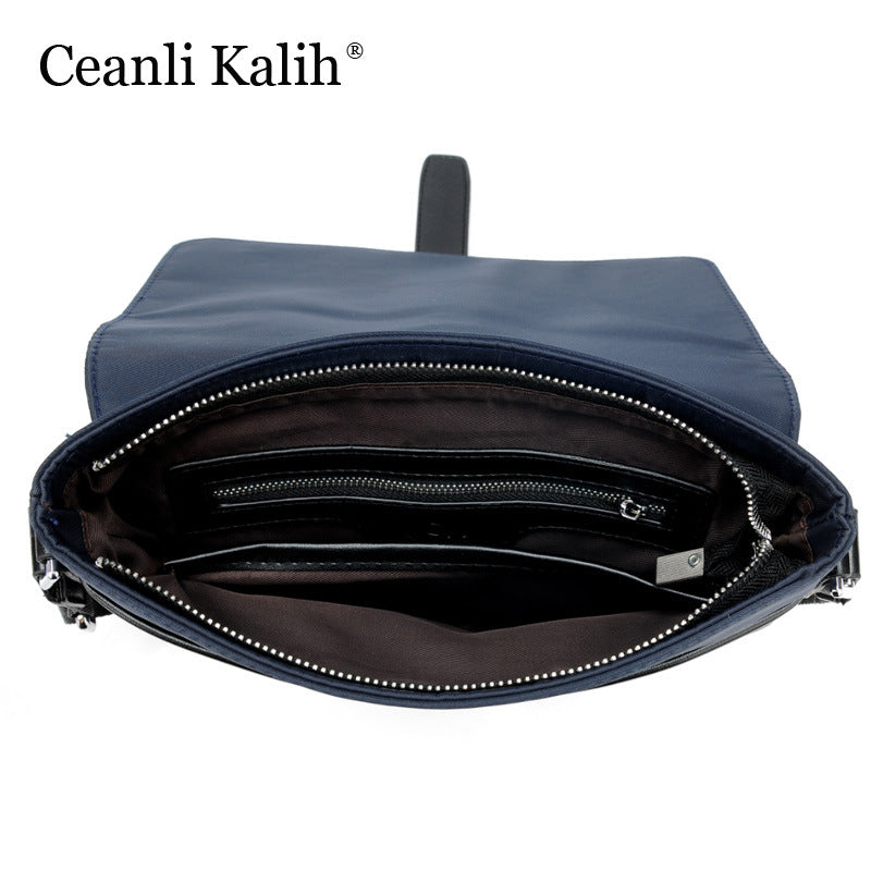 Men's Single Trendy Oxford Cloth Canvas Business Men's Shoulder Bags