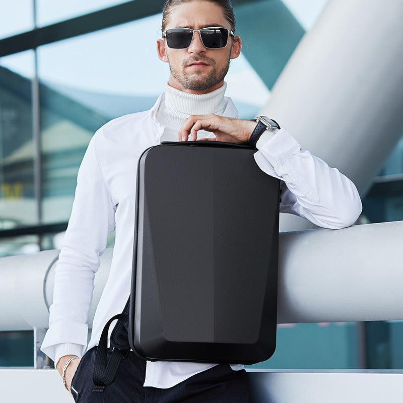 Men's Blister Hard Computer Business Waterproof Backpacks