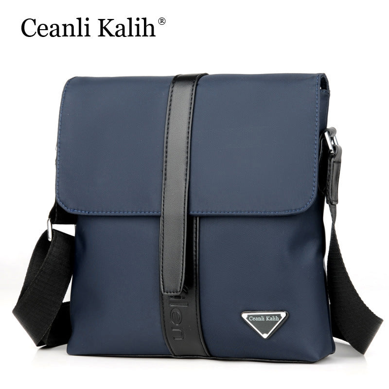 Men's Single Trendy Oxford Cloth Canvas Business Men's Shoulder Bags