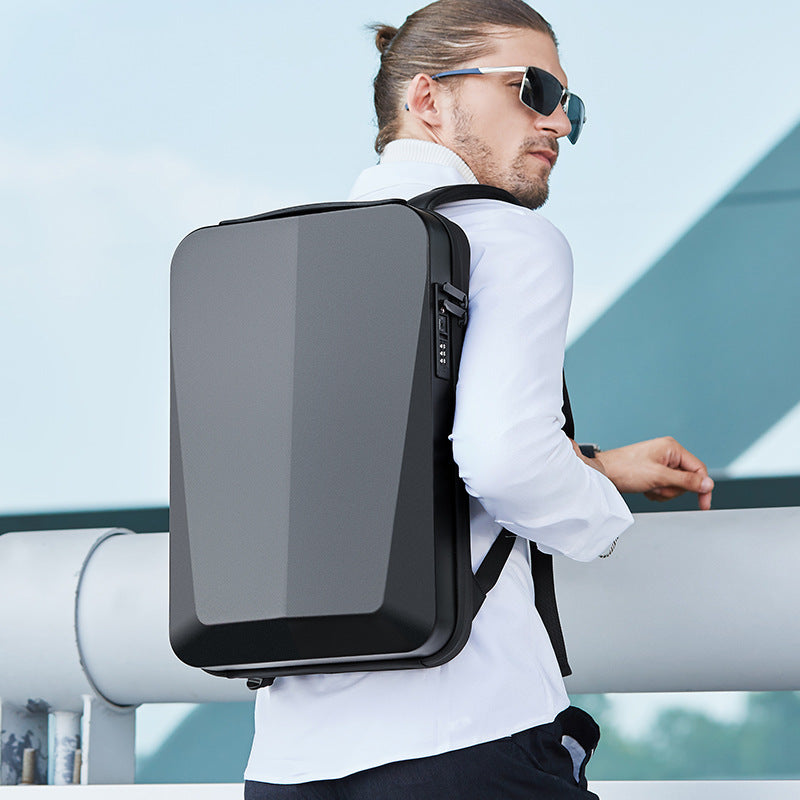 Men's Blister Hard Computer Business Waterproof Backpacks