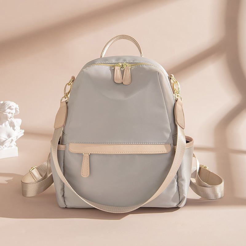 Women's Oxford Cloth Korean Fashion Canvas Large Backpacks