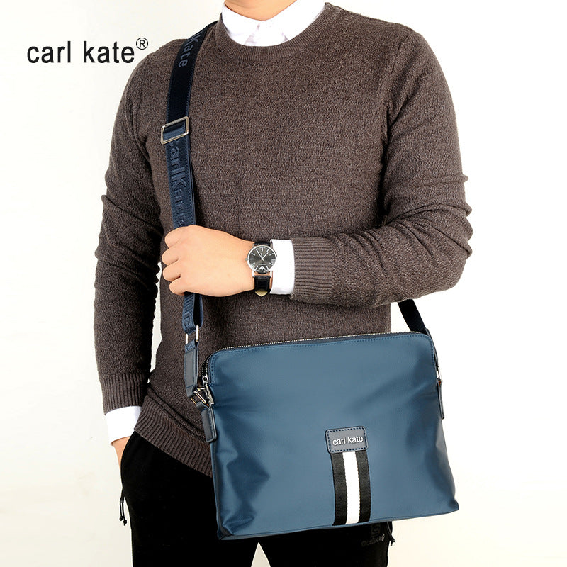 Men's Nylon Cloth Fashion Oxford Korean Style Men's Shoulder Bags