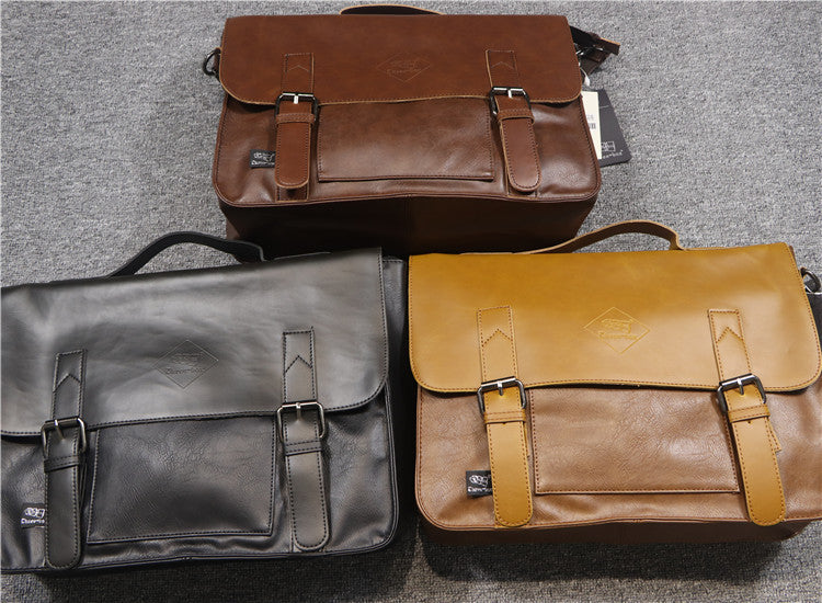 Men's Popular Beautiful Fashion Business Retro Men's Shoulder Bags