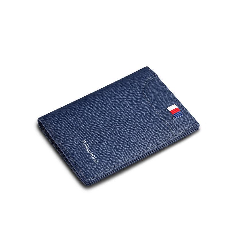 Men's Emperor Paul Genuine Leather Bank Layer Card Holder