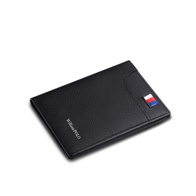 Men's Emperor Paul Genuine Leather Bank Layer Card Holder