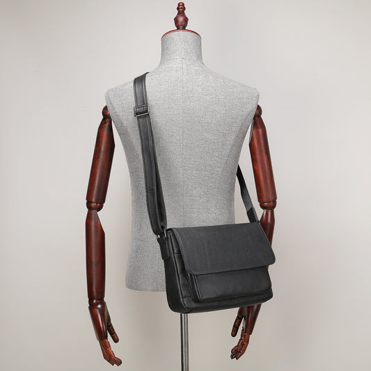 Men's Business Leather Cover Commuting Commuter Style Bags