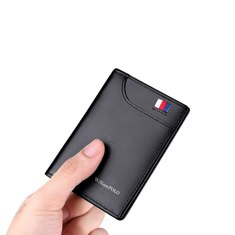 Men's Emperor Paul Genuine Leather Bank Layer Card Holder