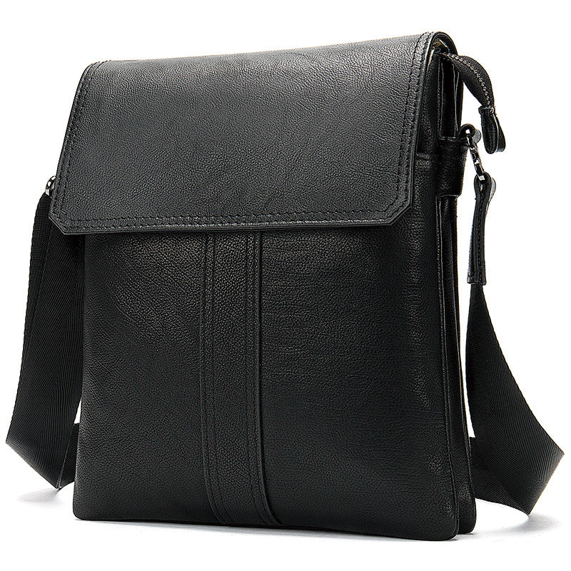 Men's First Layer Cowhide Korean Fashion Men's Shoulder Bags