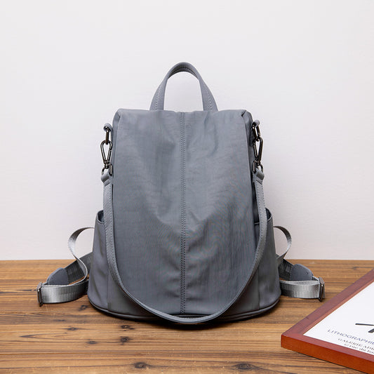 Women's Korean Fashionable Canvas Oxford Cloth Multipurpose Backpacks