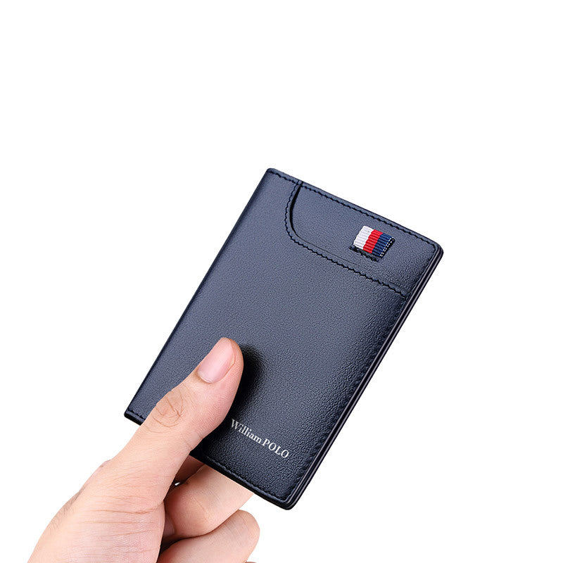 Men's Emperor Paul Genuine Leather Bank Layer Card Holder