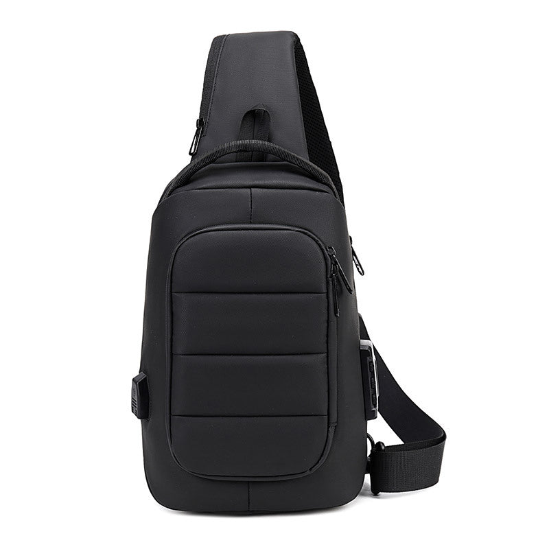 Men's Large Capacity Korean Fashion Oxford Cloth Men's Chest Bags