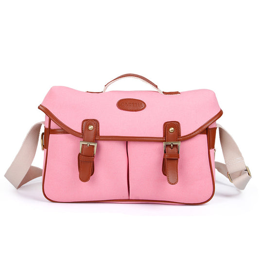 Professional Retro Canvas Graphy Single Lens Backpacks