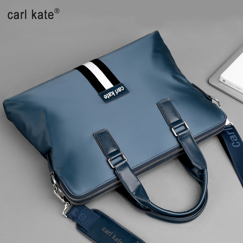 Men's Horizontal Oxford Cloth Business Computer Men's Handbags