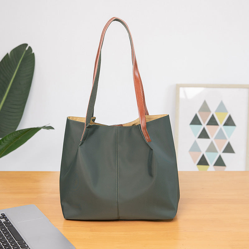 Women's Canvas Nylon Large Capacity Oxford Cloth Shoulder Bags