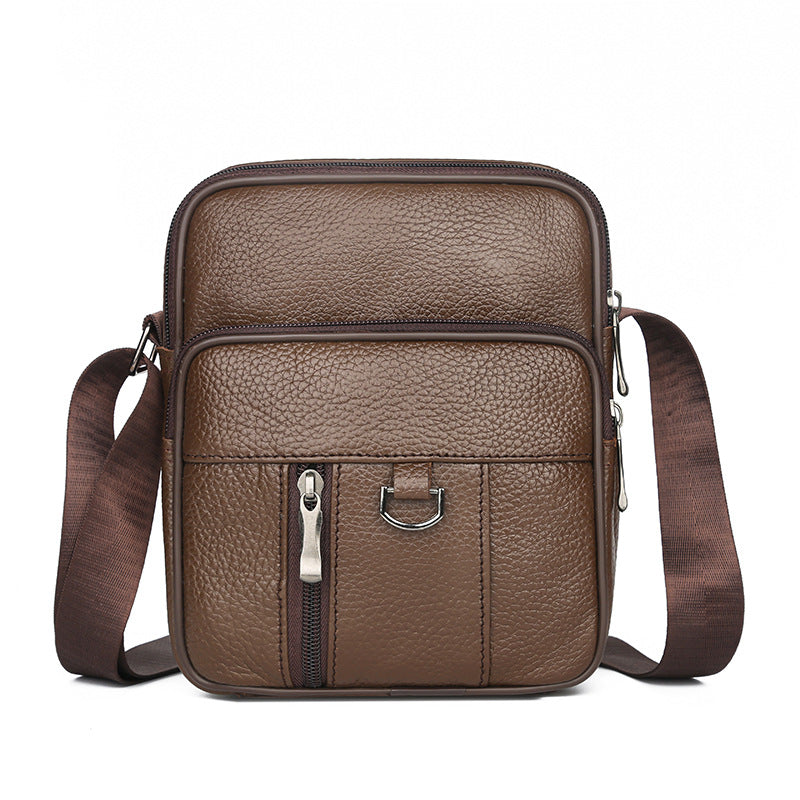 Men's Creative Fashion Rand Leather Retro Men's Shoulder Bags