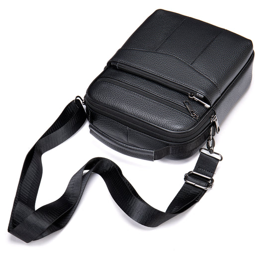 Men's Business Leather Top Layer Cowhide Fashion Men's Shoulder Bags