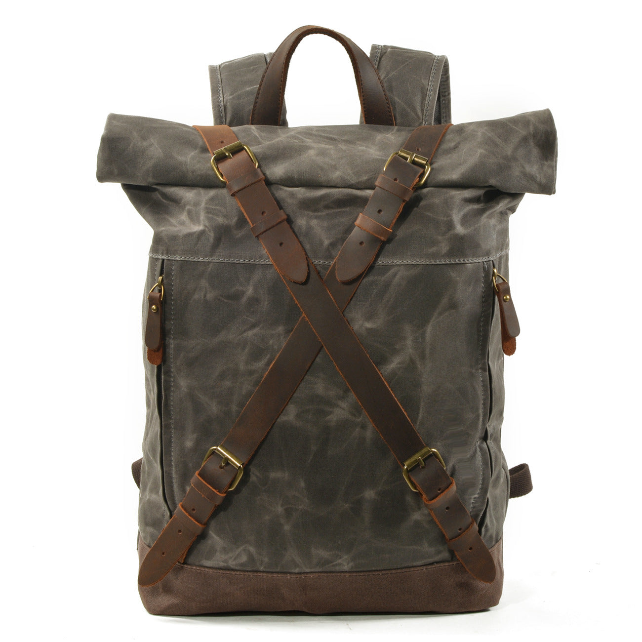 Men's Retro Waterproof Back Shiralee Hiking Computer Backpacks