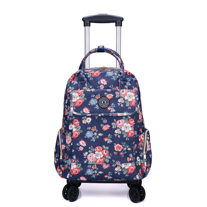 Men's Charming Large Capacity Black Boarding Travel Bags