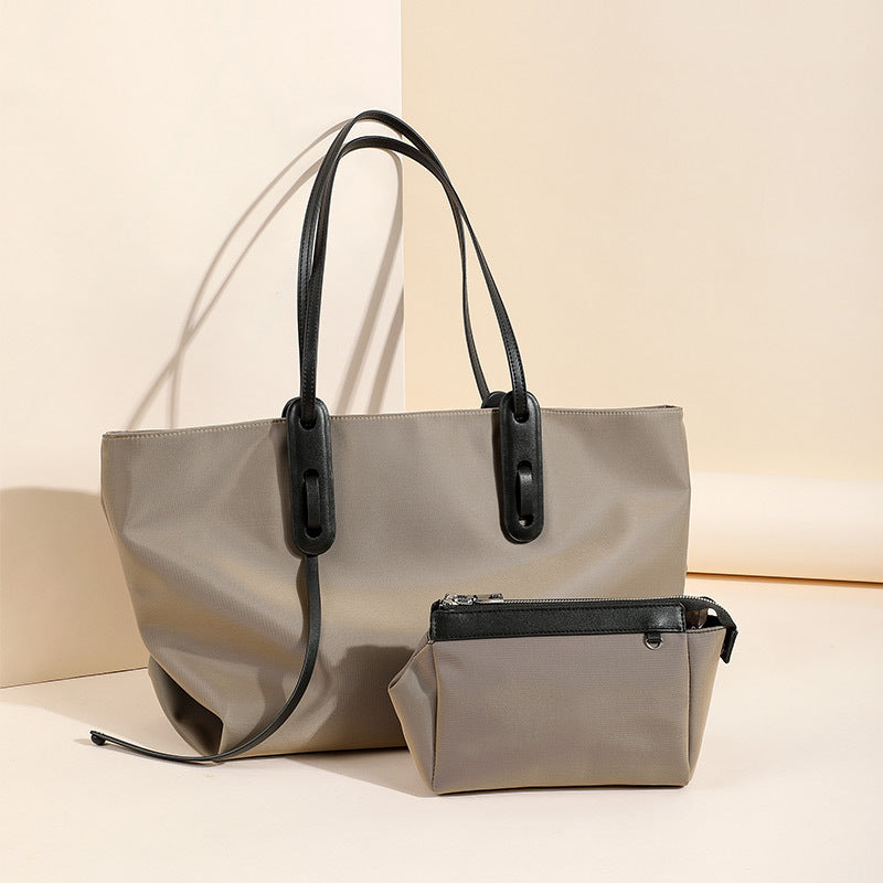 Women's Fashion Simple Portable Large Capacity Oxford Shoulder Bags