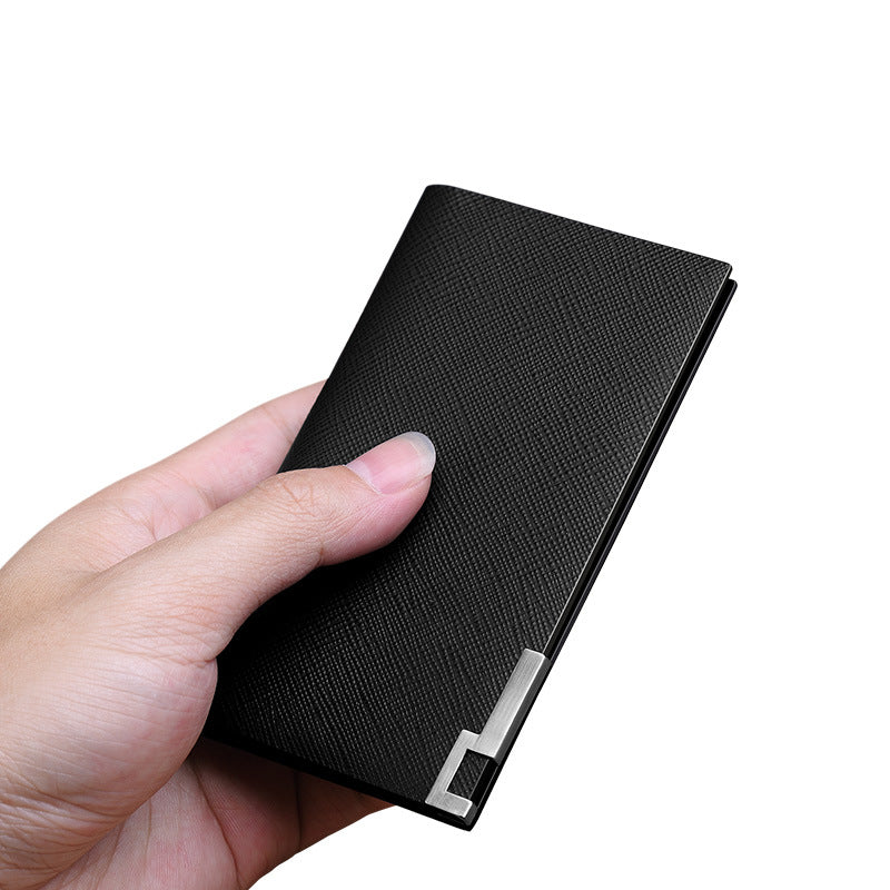 Men's King Paul Leather Mini Driving License Card Holder
