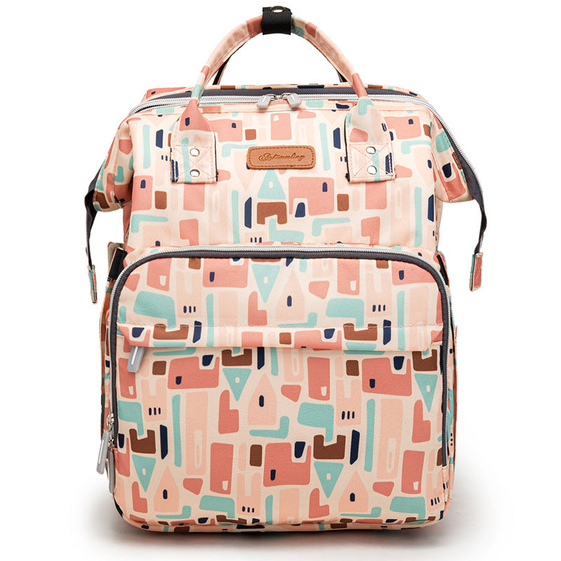 Folding Mummy Bedspread Multifunctional Foldable Diaper Waterproof Backpacks