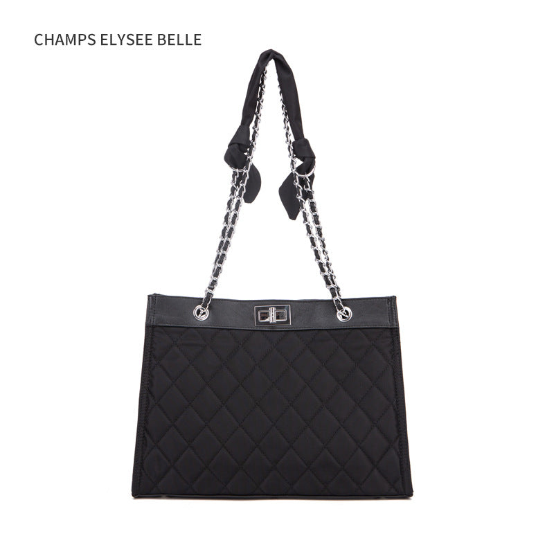Women's Oxford Cloth Large Capacity Diamond Style Shoulder Bags