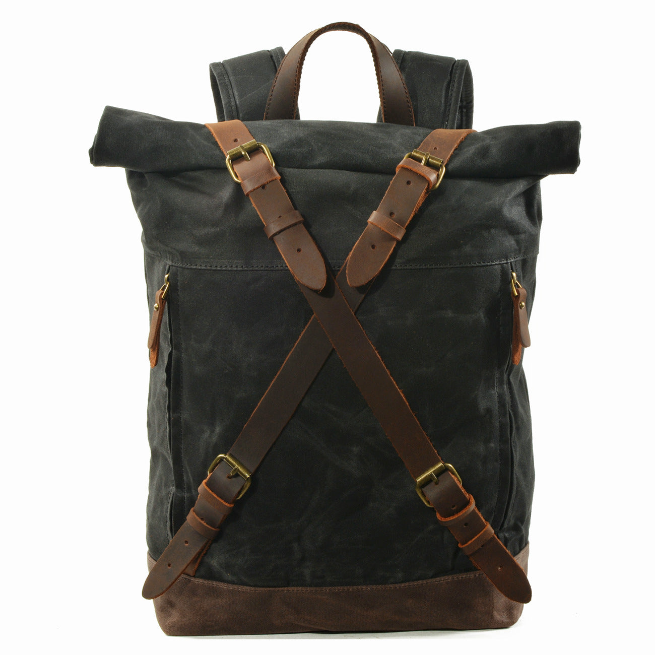 Men's Retro Waterproof Back Shiralee Hiking Computer Backpacks