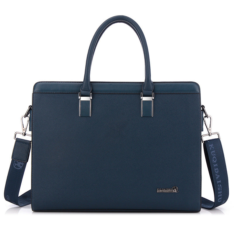 Men's Cool Kangaroo Cross Pattern Computer Business Handbags