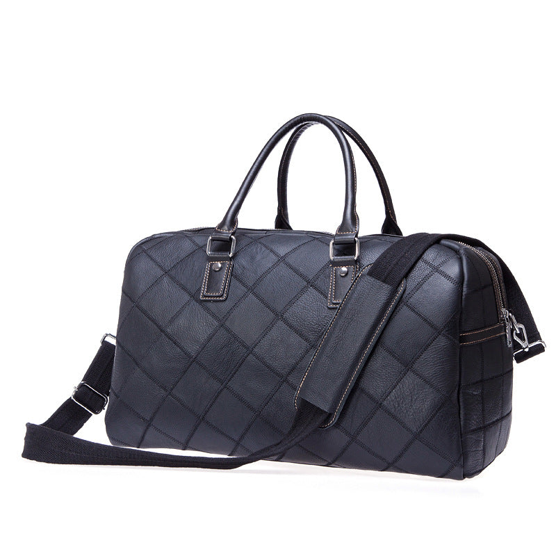 Vintage First Layer Cowhide Large Capacity Travel Bags