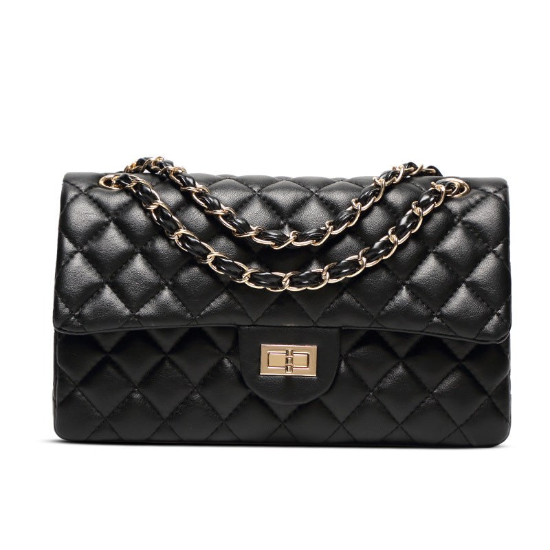 Women's Pretty Comfortable Fashionable Rhombus Chain Shoulder Bags