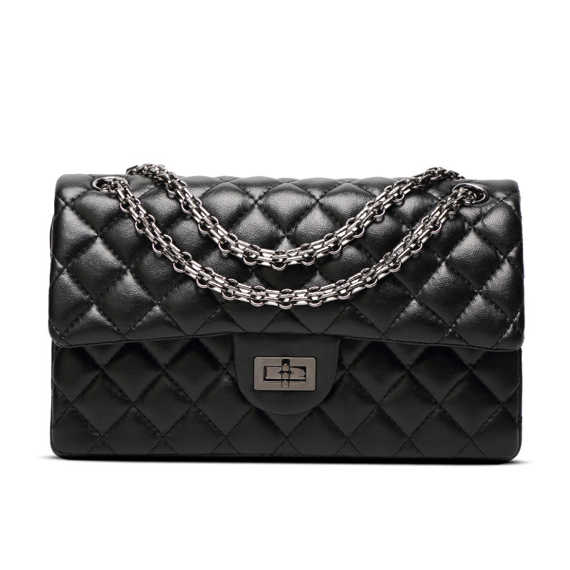Women's Pretty Comfortable Fashionable Rhombus Chain Shoulder Bags