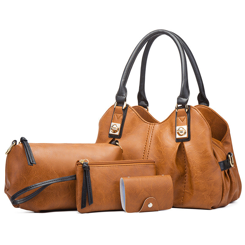 Popular Durable New Retro Three-piece Fashion Handbags