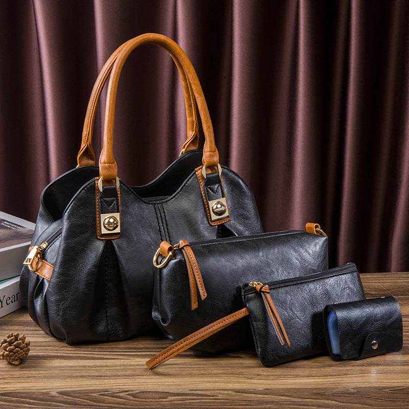 Popular Durable New Retro Three-piece Fashion Handbags