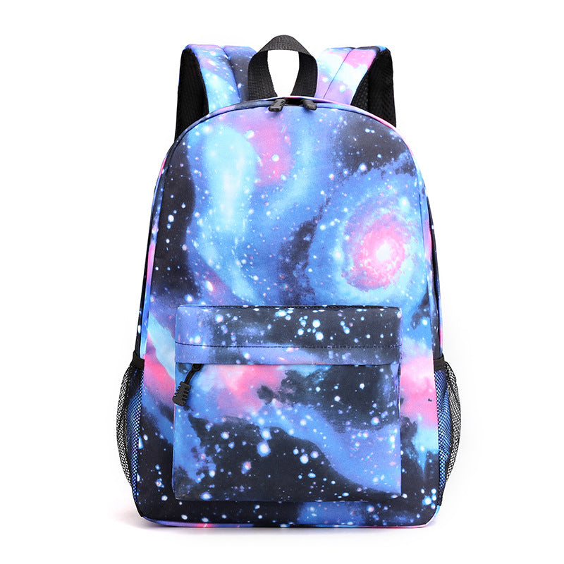 Women's & Men's & Popular Starry Sky Youth Three-piece Backpacks