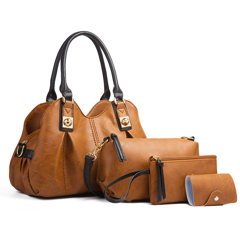 Popular Durable New Retro Three-piece Fashion Handbags