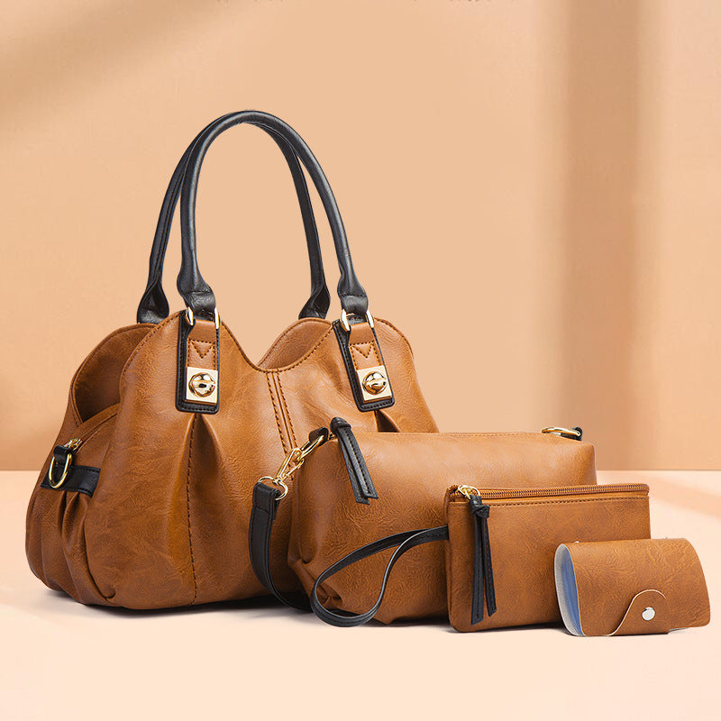 Popular Durable New Retro Three-piece Fashion Handbags