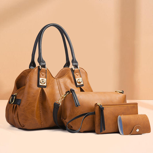 Popular Durable New Retro Three-piece Fashion Handbags